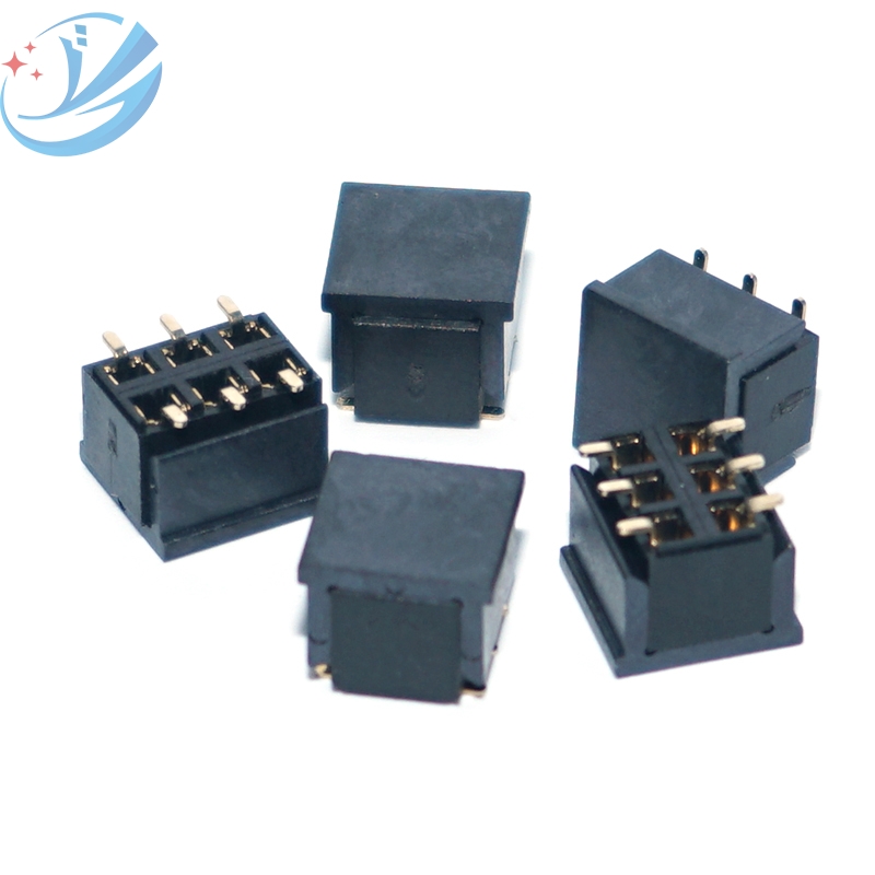 2.54 পিচ 6pin 2 সারি SMT মহিলা হেডার সংযোগকারী