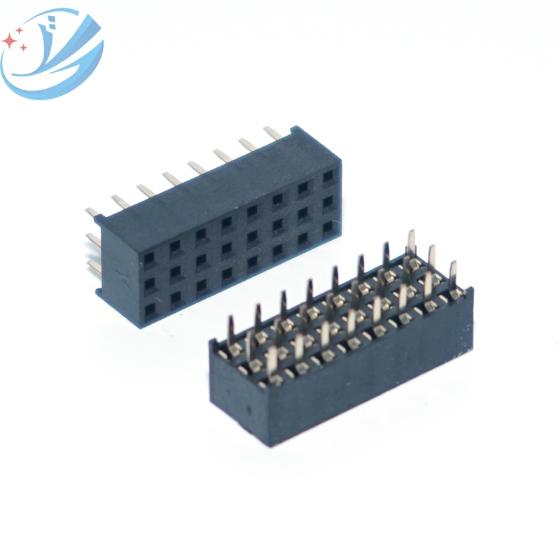 মহিলা শিরোনাম 3 সারি 24Pins 2.0 পিচ সংযোগকারী